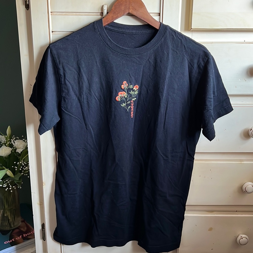 Urban Outfitters Embroidered Graphic T-Shirt